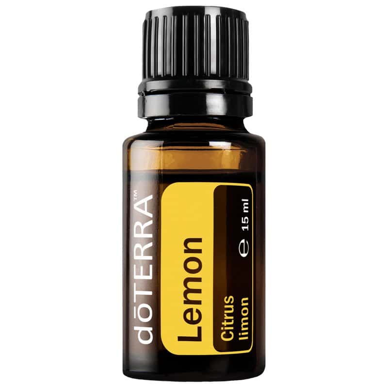 Ulei esențial de lămâie DoTerra pentru aromaterapie și sănătate.