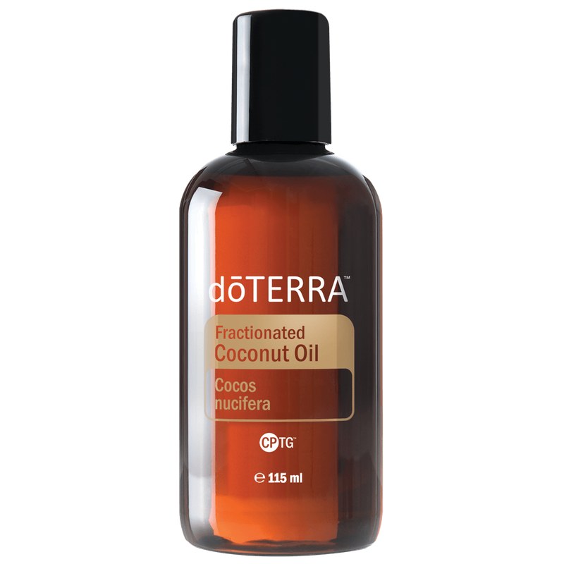 Ulei esențial de cocos doTERRA pentru aromaterapie și îngrijire.
