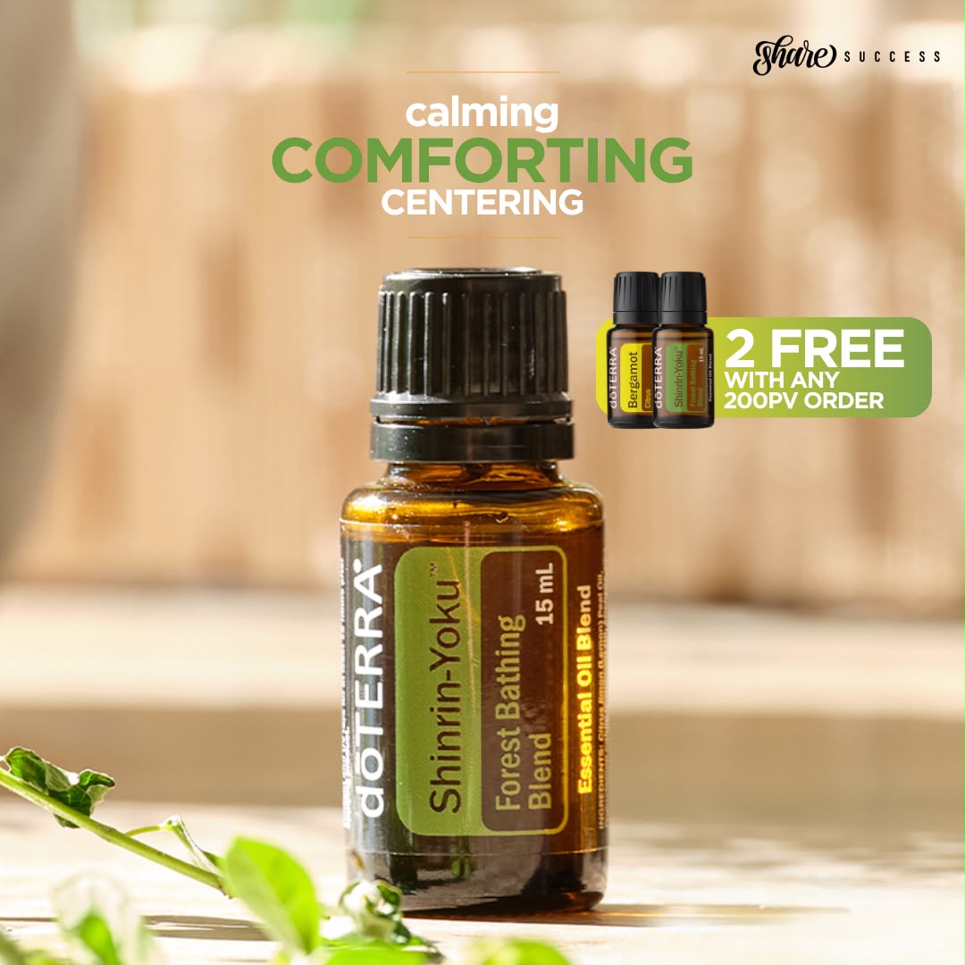 Cadou 200 PV: Bergamot + Shinrin-Yoku